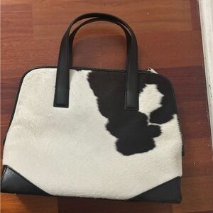 Cole Haan Black and White Tote Bag